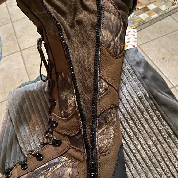 Men’s thinsulate waterproof hunting fishing tall boots - Picture 2 of 7